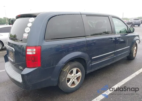 2008 Dodge Grand Caravan Sxt из США, поврежденный, VIN 1D8HN54P78B134966